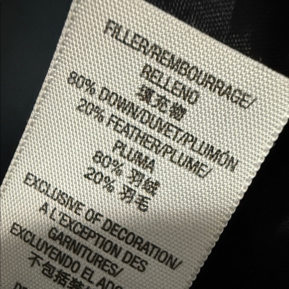 Juicy Couture Black Hooded Puffer Vest, black, Size M - Picture 11 of 12